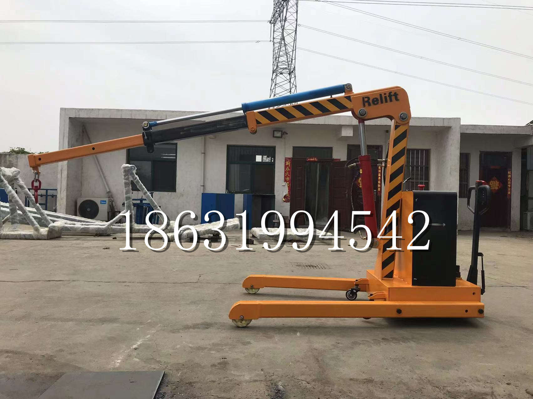 乌拉特前旗久征定做3吨三轮随车吊 农用园林绿化移树吊 平板工程用小吊机