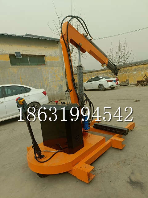 乌拉特前旗自卸车厢随车吊 自制轮式四不像起重机 四驱平板吊 5吨 贵盛